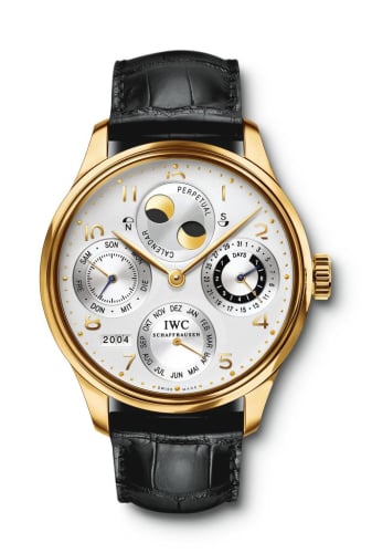 IWC Schaffhausen Portuguese Perpetual Calendar 5021 Yellow Gold / Silver