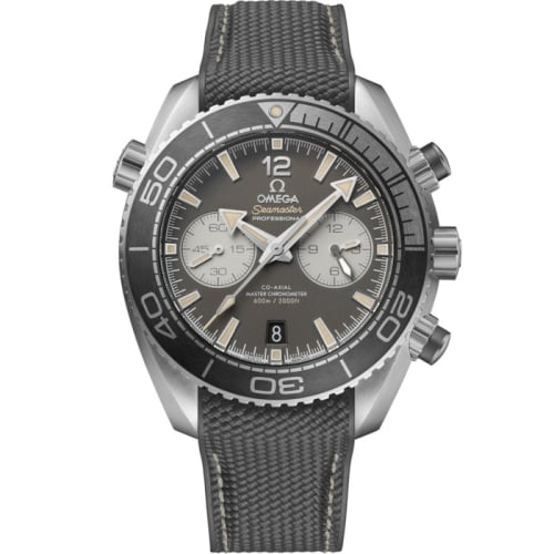 Omega Seamaster Planet Ocean 600M Co-Axial 45.5 Master Chronometer Chronograph Stainless Steel / Green / Rubber