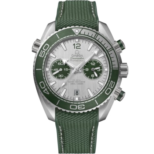 Omega Seamaster Planet Ocean 600M Co-Axial 45.5 Master Chronometer Chronograph Stainless Steel / Silver / Rubber