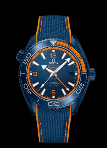 Omega Seamaster Planet Ocean 600M Co-Axial 45.5 Master Chronometer GMT Big Blue