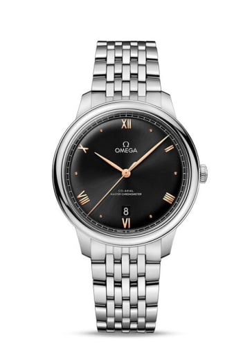 Omega De Ville Master Chronometer Stainless Steel / Black / Bracelet