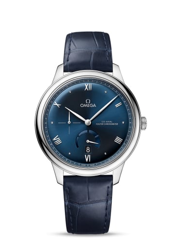 Omega De Ville Power Reserve Master Chronometer Stainless Steel / Blue