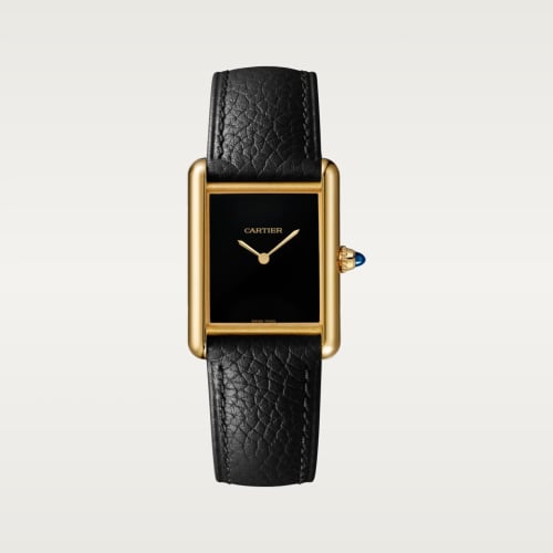 Cartier Tank Louis Cartier Large Manual Yellow Gold / Black