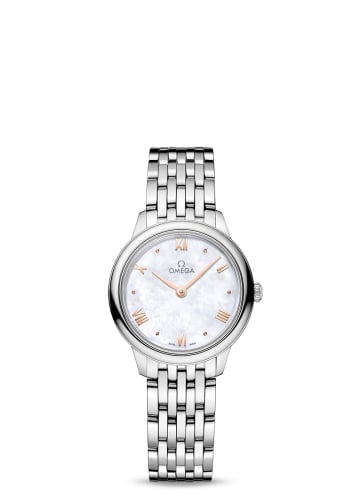 Omega De Ville Quartz 27.5 Stainless Steel / MOP / Bracelet