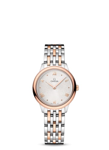 Omega De Ville Quartz 27.5 Stainless Steel - Sedna Gold / Silver / Bracelet