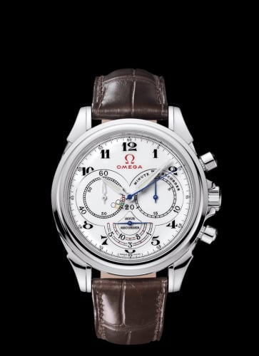 Omega De Ville Co-Axial 41 Chronoscope Stainless Steel / White / Olympic