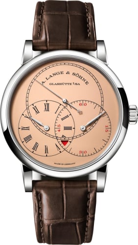 A. Lange & Söhne Richard Lange Jumping Seconds White Gold / Pink