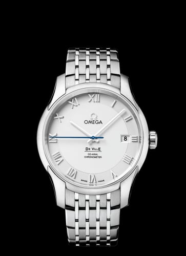 Omega De Ville Co-Axial 41 Stainless Steel / Silver / Bracelet