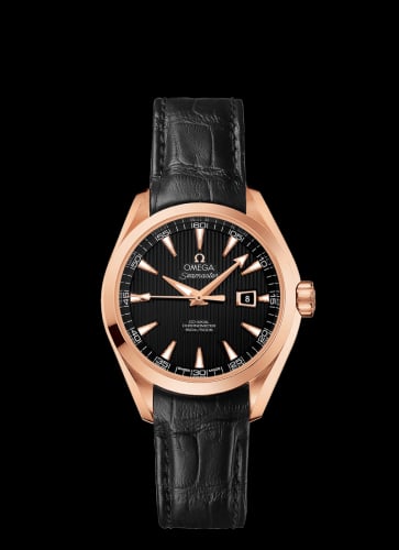 Omega Seamaster Aqua Terra 150M Co-Axial 34 Red Gold / Black
