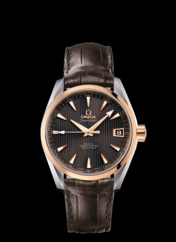 Omega Seamaster Aqua Terra 150M Co-Axial 38.5 Stainless Steel / Red Gold / Grey