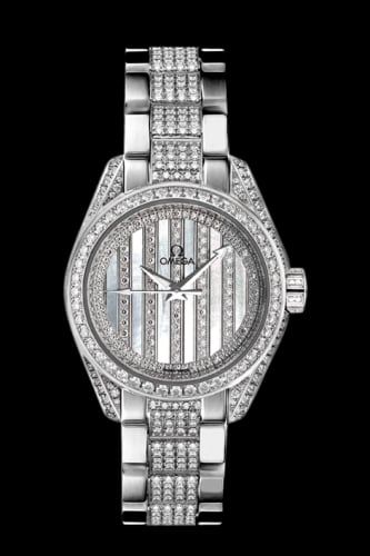 Omega Seamaster Aqua Terra 150M Co-Axial 30 White Gold / Diamond / MOP / Bracelet