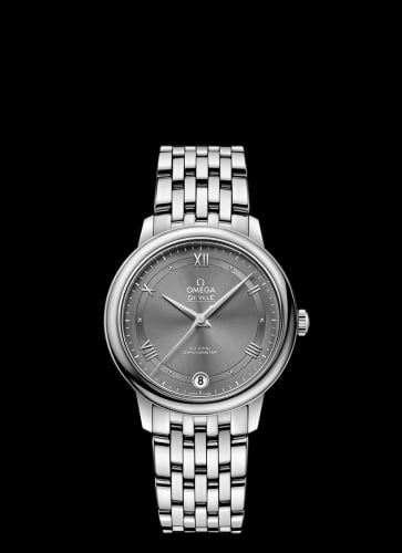 Omega De Ville Prestige Co-Axial 32.7 Stainless Steel / Vintage Grey / Bracelet