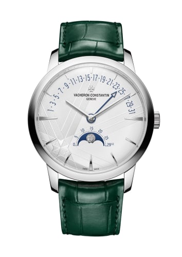 Vacheron Constantin Patrimony Moon Phase and Retrograde Date White Gold / 270th Anniversary