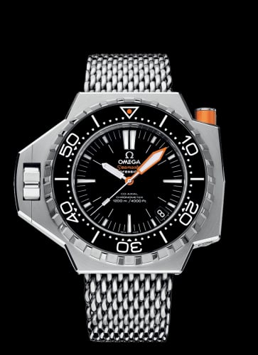 Omega Seamaster PloProf Co-Axial Stainless Steel / Black / Shark