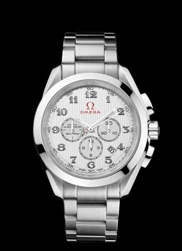 Omega Seamaster Aqua Terra 150M Co-Axial 44 Chronograph Stainless Steel / Silver / Bracelet / Olympic Collection