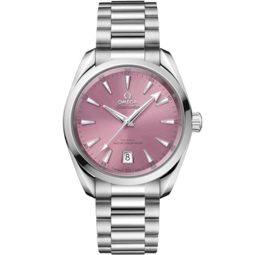 Omega Seamaster Aqua Terra 150M Shades Master Chronometer 38 Stainless Steel / Shell Pink / Bracelet
