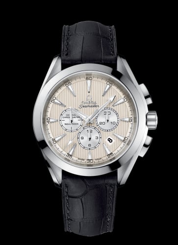 Omega Seamaster Aqua Terra 150M Co-Axial 44 Chronograph Stainless Steel / Ivory