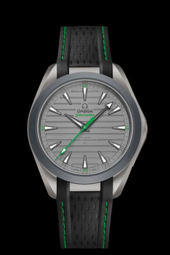 Omega Seamaster Aqua Terra 150M Master Chronometer 41 Ultra Light Titanium / Grey - Orange / Rubber
