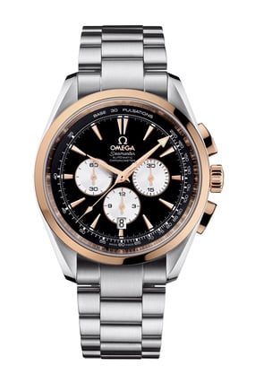 Omega Seamaster Aqua Terra 150M Automatic 42.2 Chronograph Stainless Steel / Red Gold / Panda / Bracelet