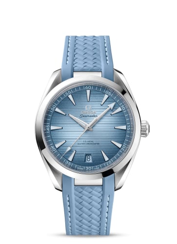Omega Seamaster Aqua Terra 150M Master Chronometer 41 Stainless Steel / Summer Blue / Rubber