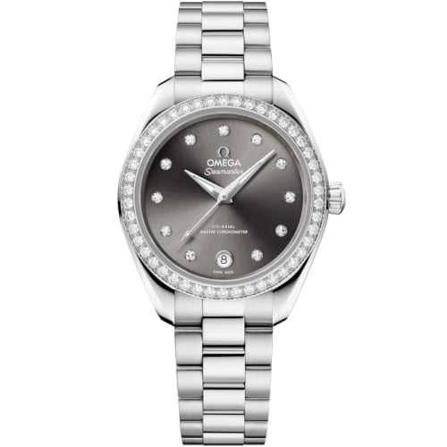 Omega Seamaster Aqua Terra 150M Master Co-Axial 30 Stainless Steel - Diamond / Grey - Diamond / Bracelet