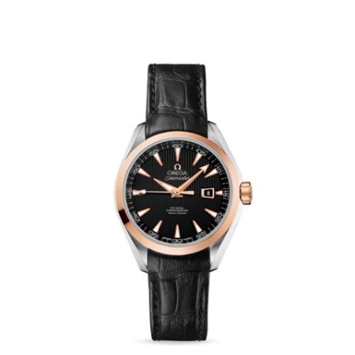 Omega Seamaster Aqua Terra 150M Co-Axial 34 Stainless Steel / Red Gold / Black