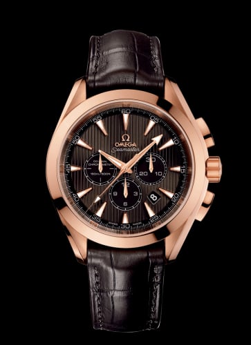 Omega Seamaster Aqua Terra 150M Co-Axial 44 Chronograph Red Gold / Grey