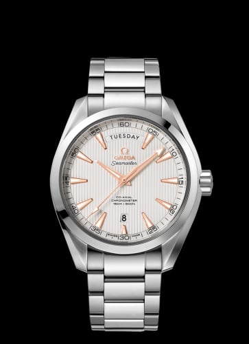 Omega Seamaster Aqua Terra 150m Co-Axial 41.5 Day-Date 41.5mm Stainless Steel / Silver / Bracelet