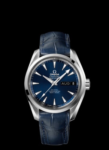 Omega Seamaster Aqua Terra 150M Co-Axial 38.5 Annual Calendar Stainless Steel / Blue