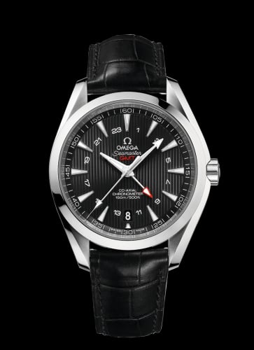 Omega Seamaster Aqua Terra 150M Co-Axial 43 GMT Stainless Steel / Black