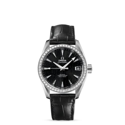 Omega Seamaster Aqua Terra 150M Co-Axial 38.5 Stainless Steel / Diamond / Black