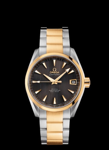 Omega Seamaster Aqua Terra 150M Co-Axial 38.5 Stainless Steel / Yellow Gold / Grey / Bracelet