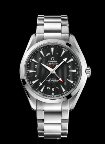 Omega Seamaster Aqua Terra 150M Co-Axial 43 GMT Stainless Steel / Black / Bracelet