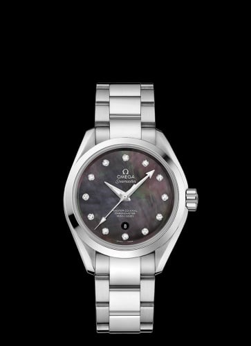 Omega Seamaster Aqua Terra 150M Master Co-Axial 34 Stainless Steel / Grey MOP / Bracelet