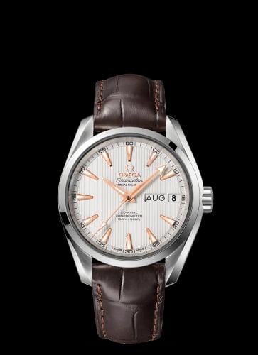 Omega Seamaster Aqua Terra 150M Co-Axial 38.5 Annual Calendar 38.5 Stainless Steel / Silver