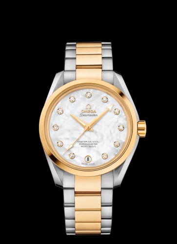 Omega Seamaster Aqua Terra 150M Master Co-Axial 38.5 Stainless Steel / Yellow Gold / MOP / Bracelet