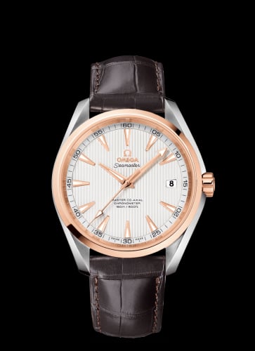 Omega Seamaster Aqua Terra 150m Master Co-Axial 41.5 Stainless Steel / Red Golf / Silver