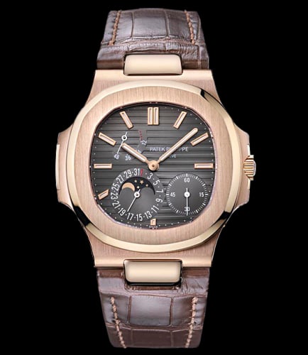 Patek Philippe Nautilus 5712 Rose Gold / Brown