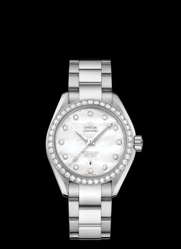 Omega Seamaster Aqua Terra 150M Master Co-Axial 34 Stainless Steel / Diamond / MOP / Bracelet