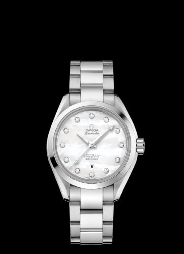 Omega Seamaster Aqua Terra 150M Master Co-Axial 34 Stainless Steel / MOP / Bracelet