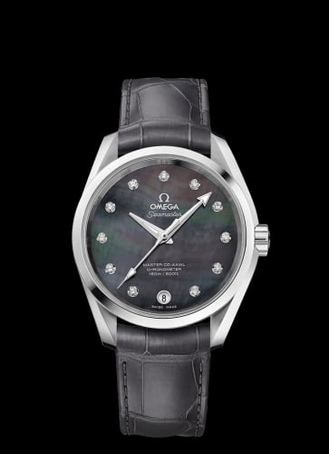 Omega Seamaster Aqua Terra 150M Master Co-Axial 38.5 Stainless Steel / Grey MOP