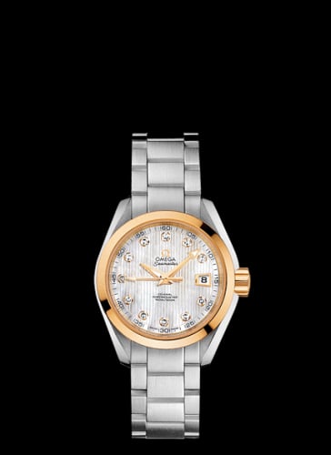 Omega Seamaster Aqua Terra 150M Co-Axial 30 Stainless Steel / Yellow Gold / MOP / Bracelet