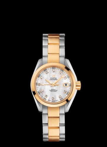 Omega Seamaster Aqua Terra 150M Co-Axial 30 Stainless Steel / Yellow Gold / MOP / Bracelet