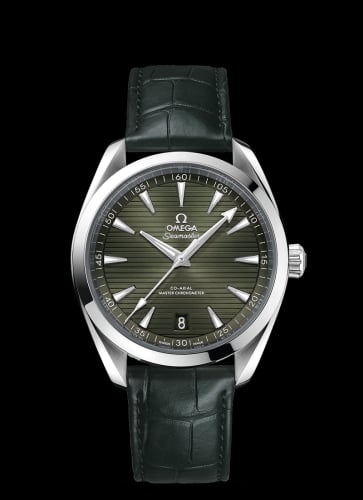 Omega Seamaster Aqua Terra 150M Master Chronometer 41 Stainless Steel / Green / Alligator