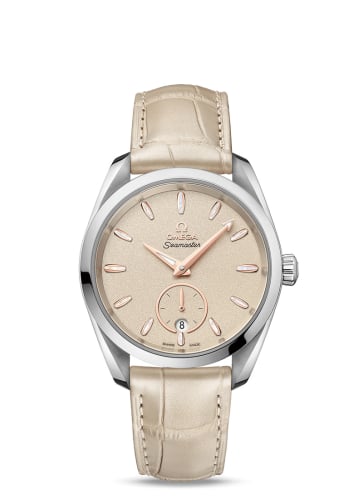 Omega Seamaster Aqua Terra 150M Master Chronometer Small Seconds 38 Stainless Steel / Sand / Alligator