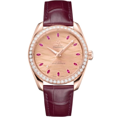 Omega Seamaster Aqua Terra 150M Master Chronometer 34 Sedna Gold - Diamond / Pink