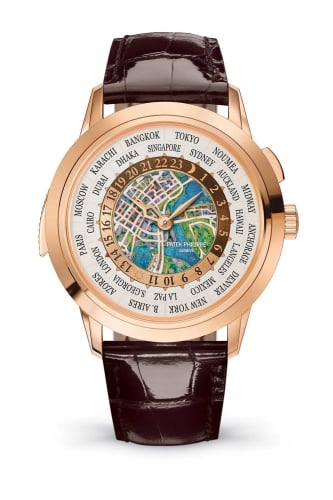 Patek Philippe World Time Minute Repeater Rose Gold / Singapore 2019