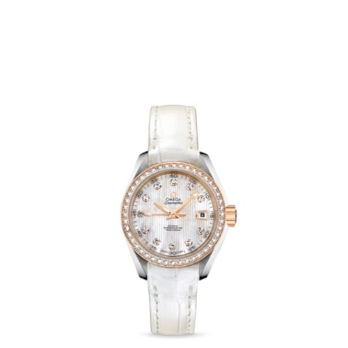 Omega Seamaster Aqua Terra 150M Co-Axial 30 Stainless Steel / Red Gold / Diamond / MOP