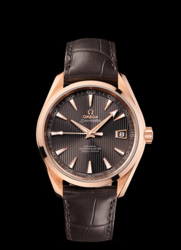 Omega Seamaster Aqua Terra 150M Co-Axial 41.5 Red Gold / Grey
