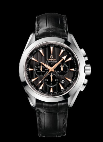 Omega Seamaster Aqua Terra 150M Co-Axial 44 Chronograph White Gold / Black